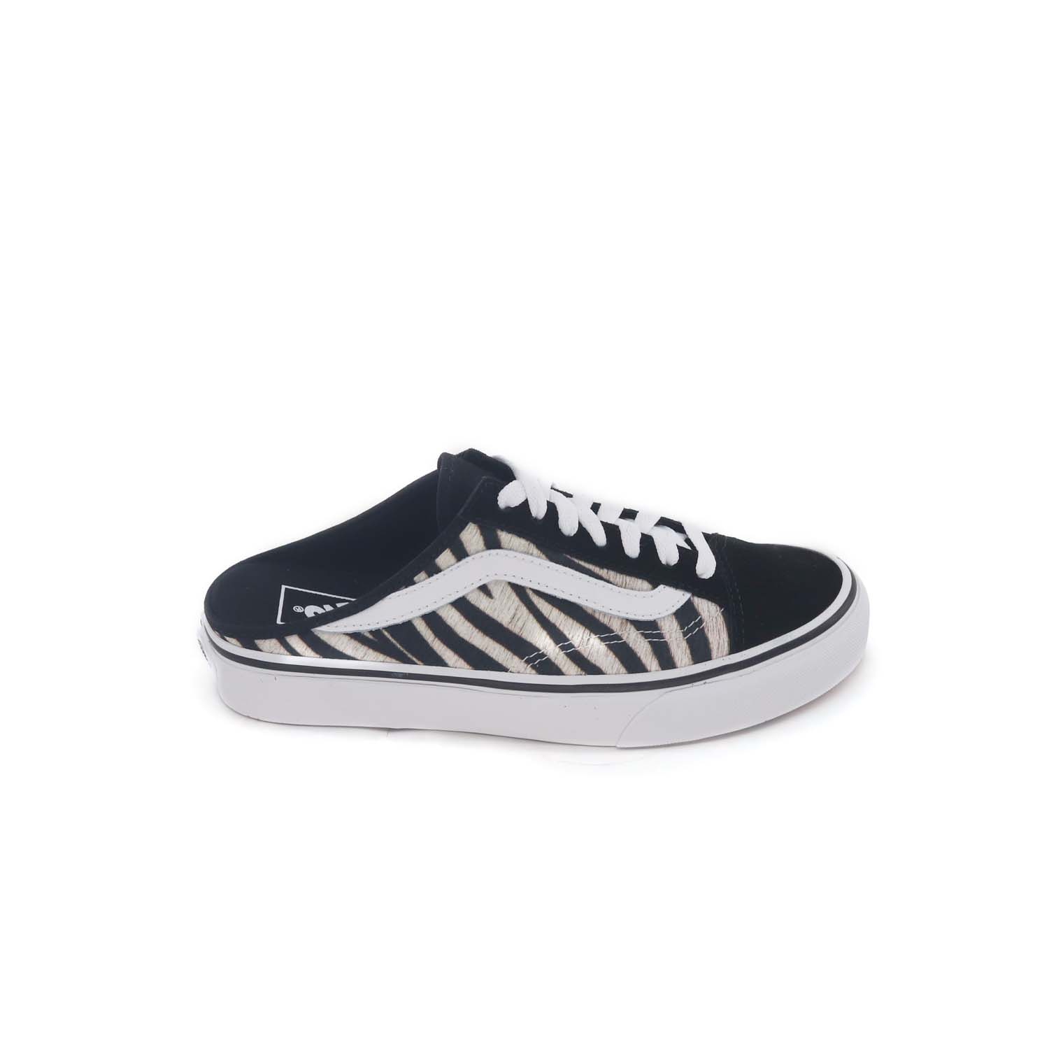 Vans Style 36 Mule Zebrata